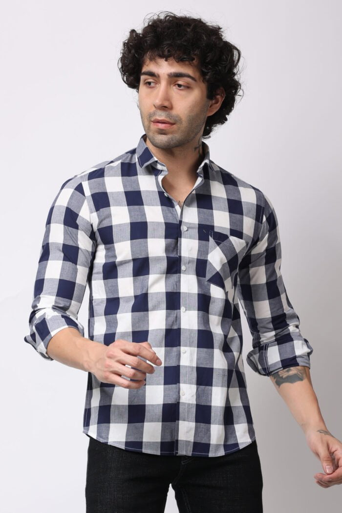 Blu B. Check Shirt-17001