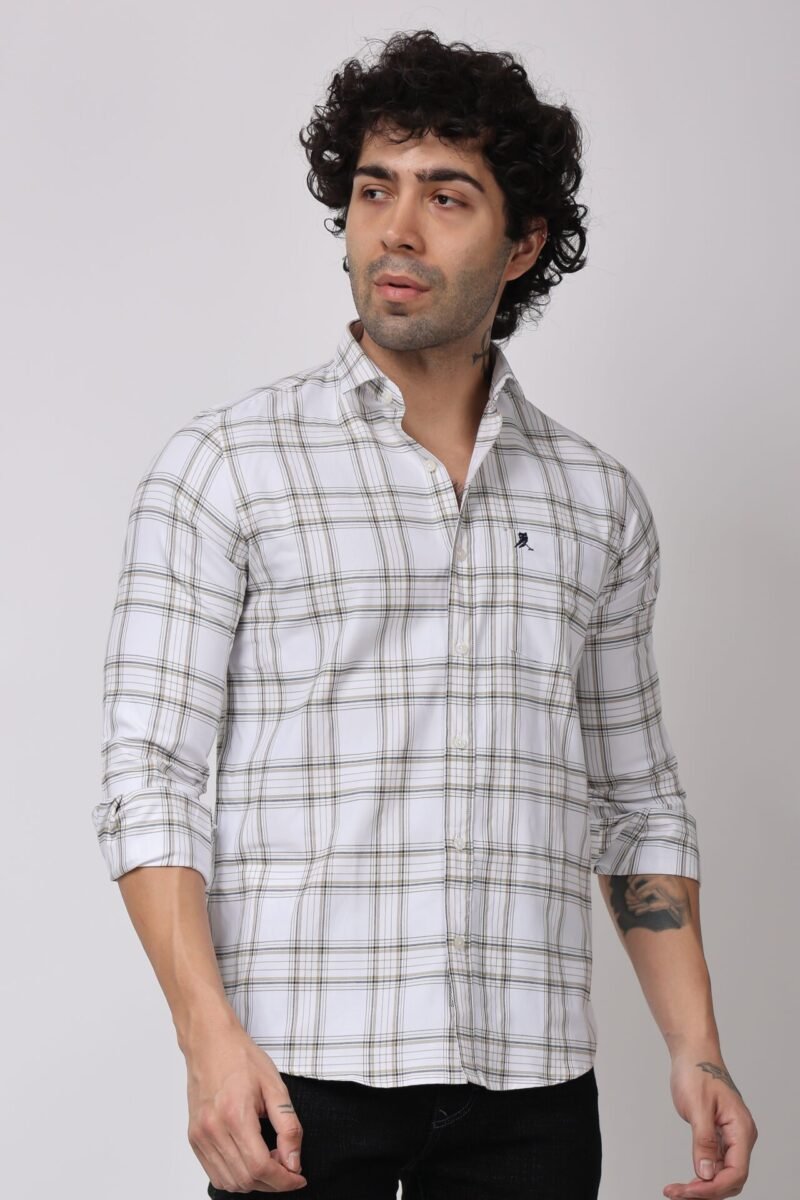 Off white Check Stripes-18086