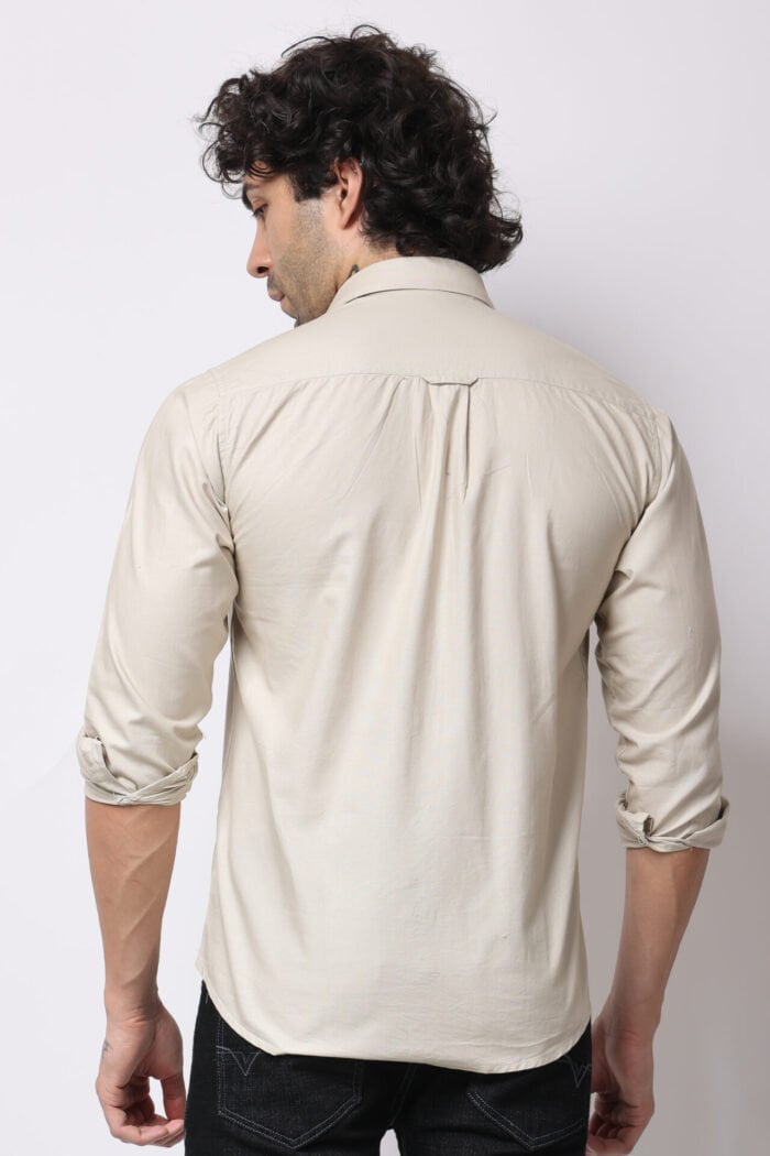 Off White Oxford Shirt -16002 - Image 4